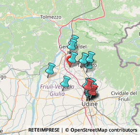 Mappa Piazza Mercato, 33030 Buja UD, Italia (11.555)