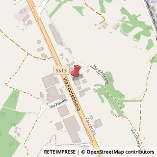 Mappa Viale Pontebbana, 5, 33019 Tarcento, Udine (Friuli-Venezia Giulia)