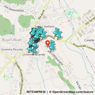 Mappa Via Brigata Rosselli, 33030 Buja UD, Italia (0.32857)