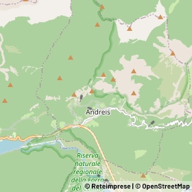 Mappa Andreis