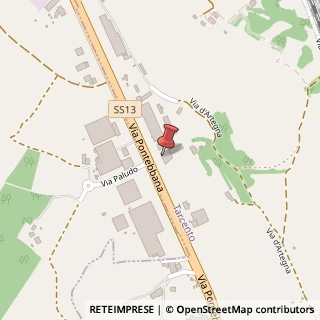 Mappa Via Pontebbana, 52, 33017 Tarcento, Udine (Friuli-Venezia Giulia)
