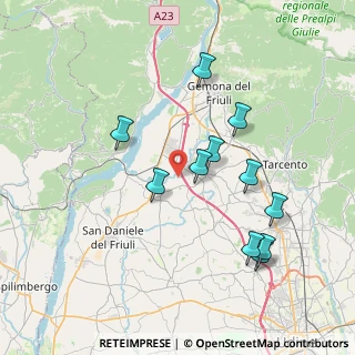 Mappa Via Andreuzza, 33030 Majano UD, Italia (7.31273)