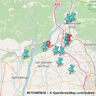 Mappa Via Susans, 33038 San Daniele del Friuli UD, Italia (7.40364)