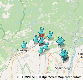 Mappa Via Monteli, 33092 Meduno PN, Italia (6.34938)