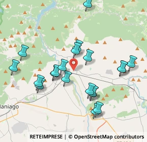 Mappa Via Monteli, 33092 Meduno PN, Italia (3.8115)