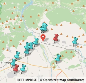 Mappa Via Monteli, 33092 Meduno PN, Italia (4.08429)