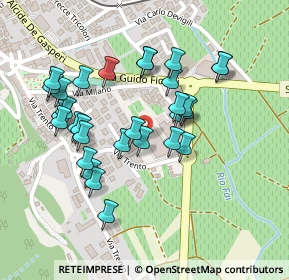 Mappa Via Milano, 38017 Mezzolombardo TN, Italia (0.21)