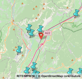 Mappa Piazza Trento, 38016 Mezzocorona TN, Italia (6.55929)