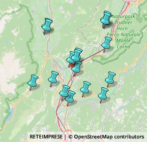 Mappa Piazza Trento, 38016 Mezzocorona TN, Italia (6.87765)