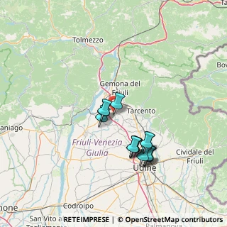 Mappa Via Sottocolle, 33030 Buja UD, Italia (12.61643)
