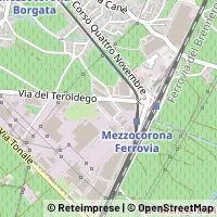 Karte Mezzocorona