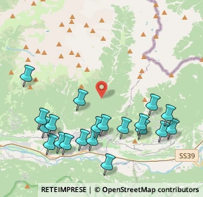 Mappa Località Cevo, 23026 Ponte in Valtellina SO, Italia (4.6205)