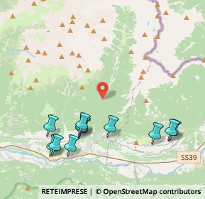 Mappa Località Cevo, 23026 Ponte in Valtellina SO, Italia (4.65636)