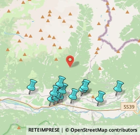 Mappa Località Cevo, 23026 Ponte in Valtellina SO, Italia (4.27083)