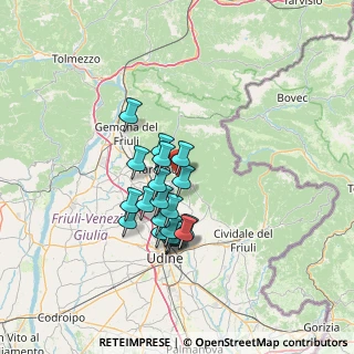 Mappa Piazza XXIX Settembre, 33045 Nimis UD, Italia (10.646)