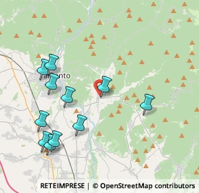Mappa Piazza XXIX Settembre, 33045 Nimis UD, Italia (4.22818)