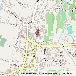 Mappa Piazza XXIX Settembre, 33045 Nimis UD, Italia, 33045 Nimis, Udine (Friuli-Venezia Giulia)