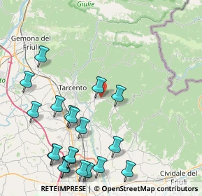 Mappa Nimis, 33045 Nimis UD, Italia (10.16)