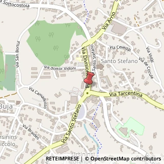Mappa Via Santo Stefano, 62, 33030 Buja, Udine (Friuli-Venezia Giulia)