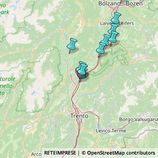 Mappa Via del Teroldego, 38016 Mezzocorona TN, Italia (13.35636)