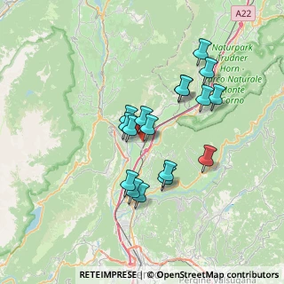Mappa Via del Teroldego, 38016 Mezzocorona TN, Italia (5.97647)