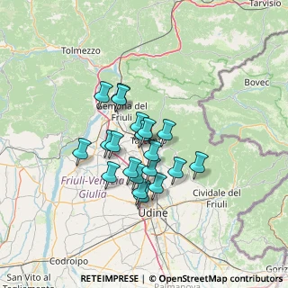 Mappa Via Sottobosco, 33030 Trasaghis UD, Italia (9.948)