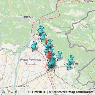 Mappa Via Sottobosco, 33030 Trasaghis UD, Italia (11.21684)
