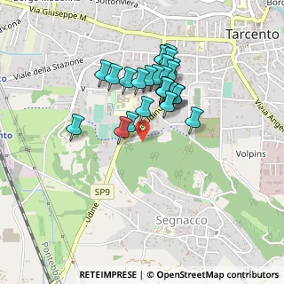 Mappa Via Sottobosco, 33030 Trasaghis UD, Italia (0.35862)