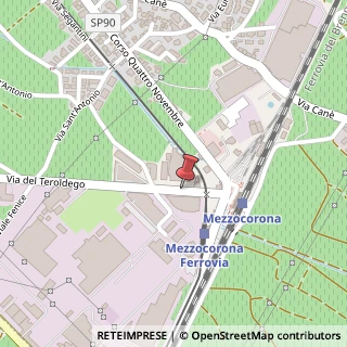 Mappa Via del Teroldego, 6, 38016 Mezzocorona TN, Italia, 38016 Mezzocorona, Trento (Trentino-Alto Adige)