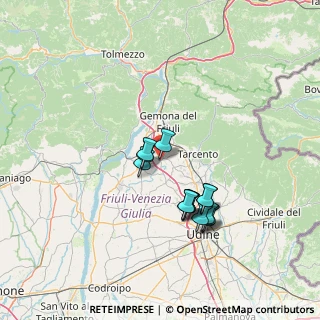 Mappa Via Osovana N, 33030 Buja UD, Italia (12.21286)