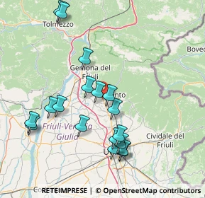 Mappa Via Paludo, 33017 Tarcento UD, Italia (15.61222)