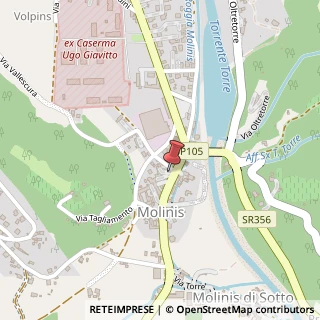 Mappa Via Piacenza, 280, 33017 Tarcento, Udine (Friuli-Venezia Giulia)