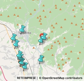 Mappa Via Carducci Giosuè, 33045 Nimis UD, Italia (4.61727)