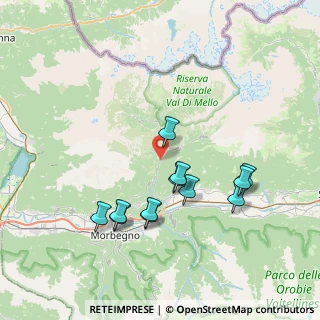 Mappa Via Ca' di Sandri, 23010 Val Masino SO, Italia (7.18)