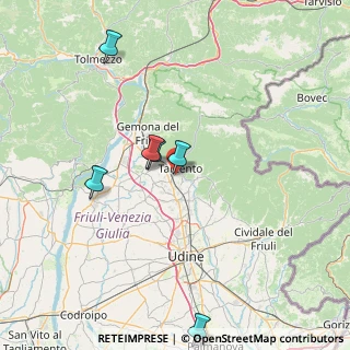 Mappa Via della Ferrovia, 33017 Tarcento UD, Italia (44.72462)