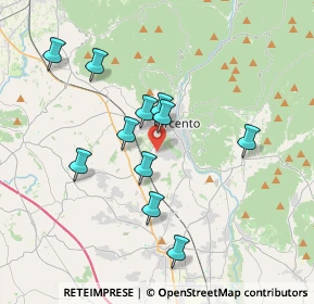 Mappa Via della Ferrovia, 33017 Tarcento UD, Italia (3.27818)