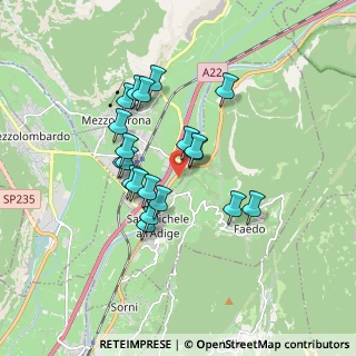 Mappa Via Brennero Località Masetto, 38016 Mezzocorona TN, Italia (1.4205)