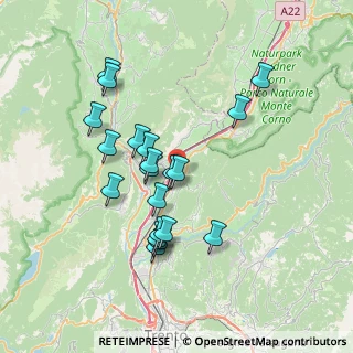 Mappa Via Brennero Località Masetto, 38016 Mezzocorona TN, Italia (6.5945)