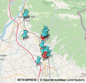 Mappa Gino, 33017 Tarcento UD, Italia (5.20563)