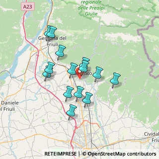Mappa Gino, 33017 Tarcento UD, Italia (5.84429)