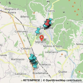 Mappa Gino, 33017 Tarcento UD, Italia (1.849)