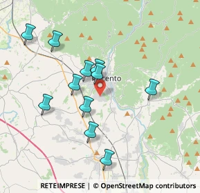 Mappa Gino, 33017 Tarcento UD, Italia (3.45545)