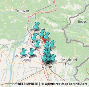 Mappa Gino, 33017 Tarcento UD, Italia (11.118)