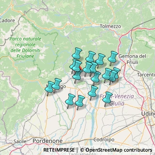 Mappa Via della Colonia, 33090 Travesio PN, Italia (9.98895)