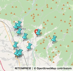 Mappa Via Vittorio Veneto, 33045 Nimis UD, Italia (4.32636)