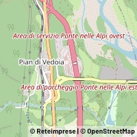 Kort Ponte nelle Alpi