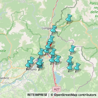 Mappa Loc ponte per Soverzene, 32014 Ponte Nelle Alpi BL, Italia (6.80889)