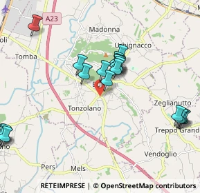 Mappa Strada provinciale osovana, 33030 Buja UD, Italia (2.156)