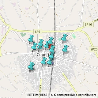 Mappa Via Magistrato, 73043 Copertino LE, Italia (0.71571)