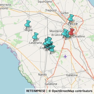 Mappa Via Magistrato, 73043 Copertino LE, Italia (4.82154)